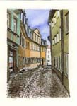 Seifengasse am Goethemuseum